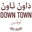 DOWN TOWN logo